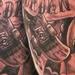 Tattoos - broken skate board memory tat - 58856
